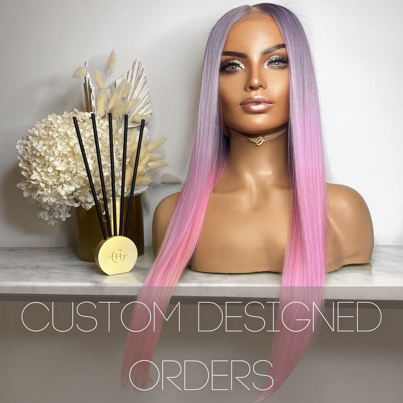 CUSTOM ORDERED WIGS